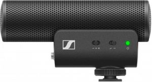wave4u מיקרופונים מיקרופון כיווני Shotgun למצלמה Sennheiser MKE 400